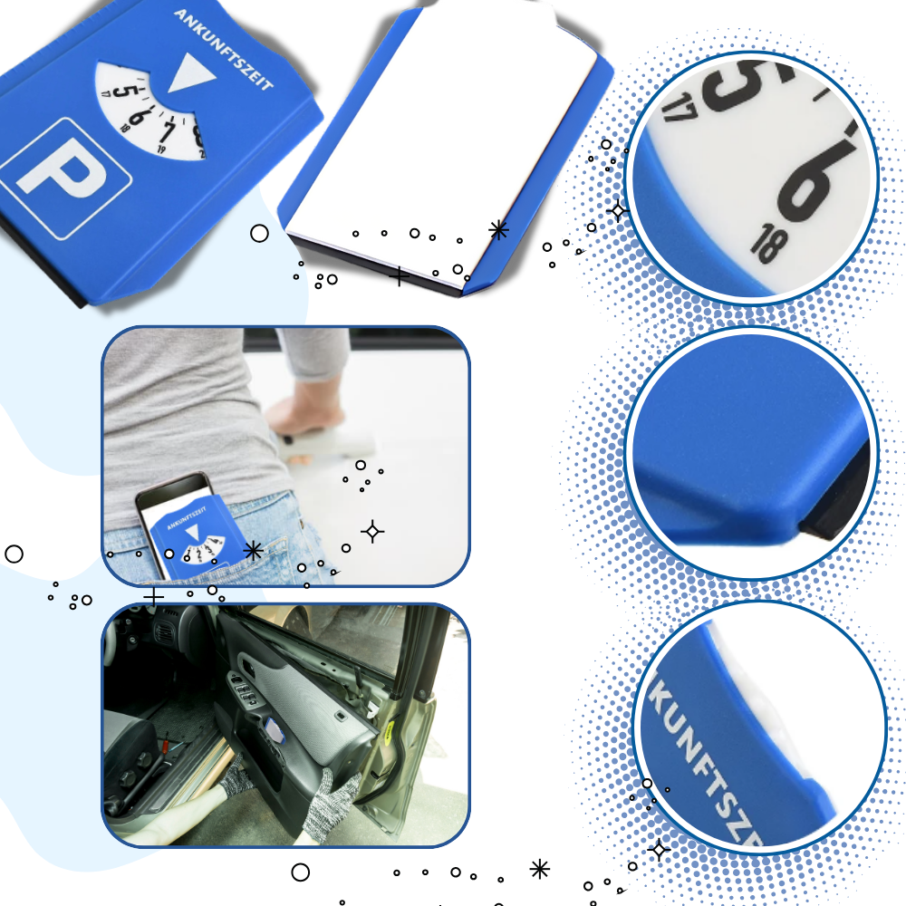 Disque parcomètre 2 en 1