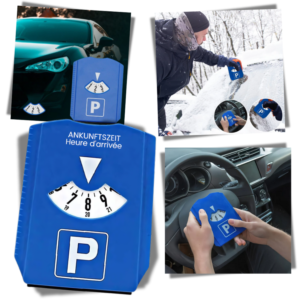 Disque parcomètre 2 en 1