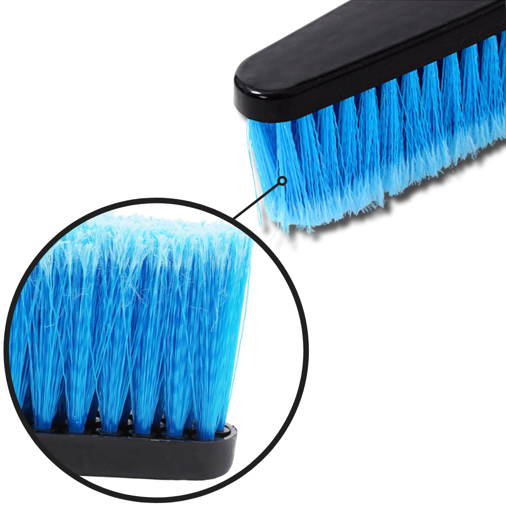 Kit de brosse de nettoyage pliable pour voiture
