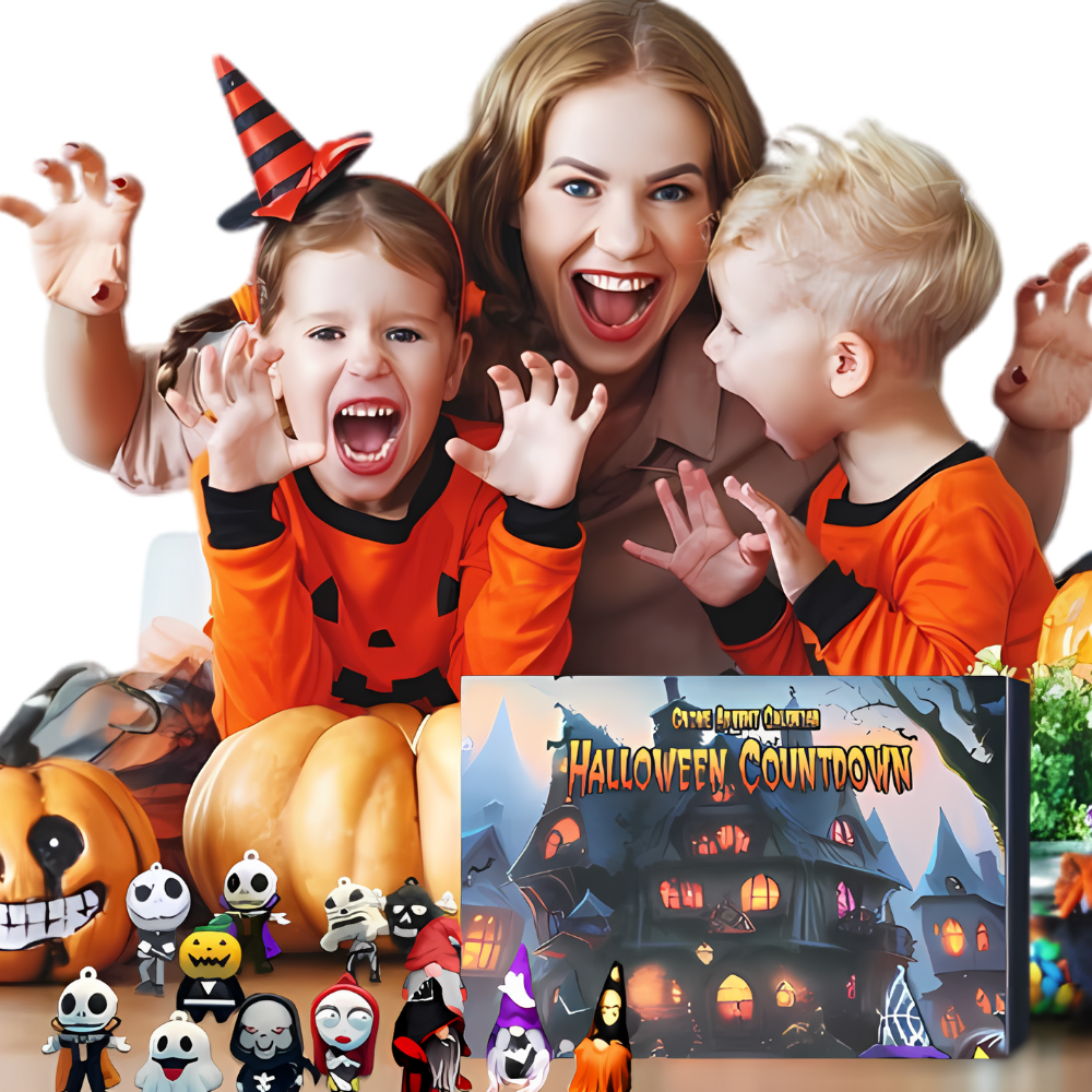 Calendrier de compte à rebours d'Halloween
