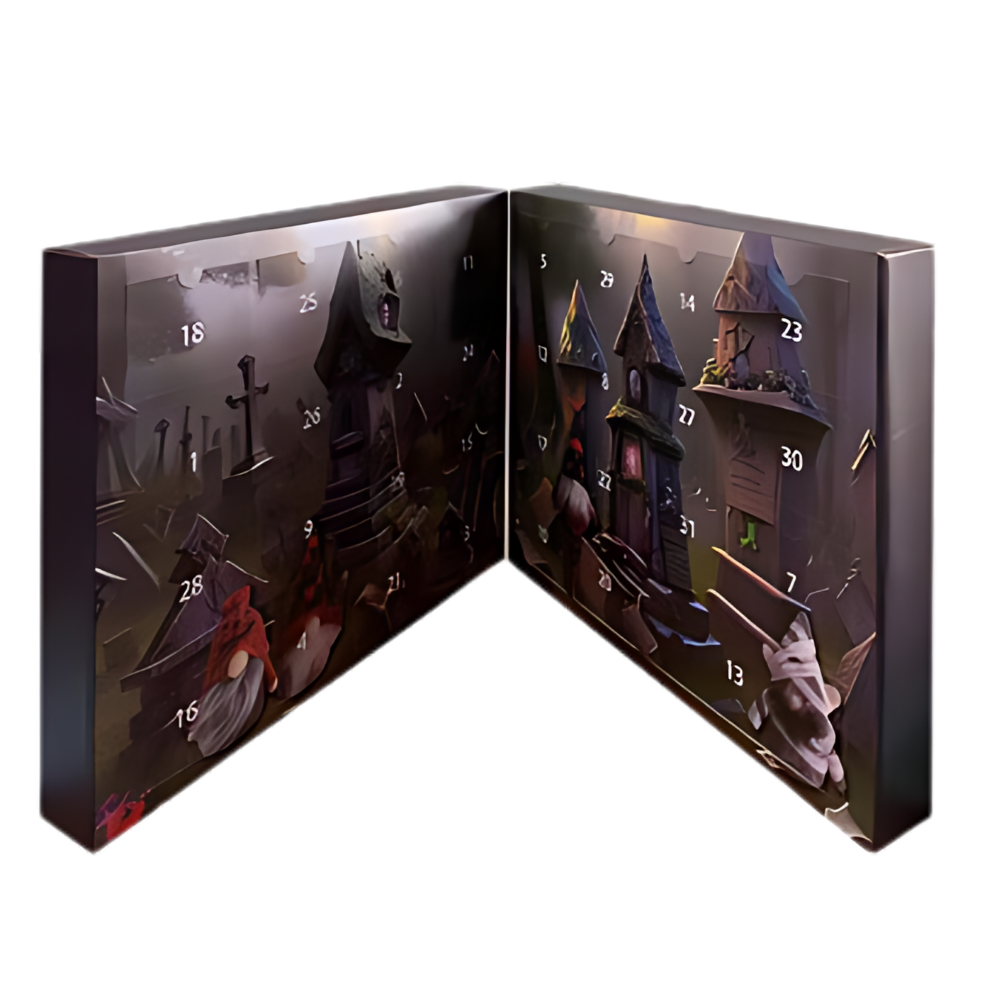 Calendrier de compte à rebours d'Halloween