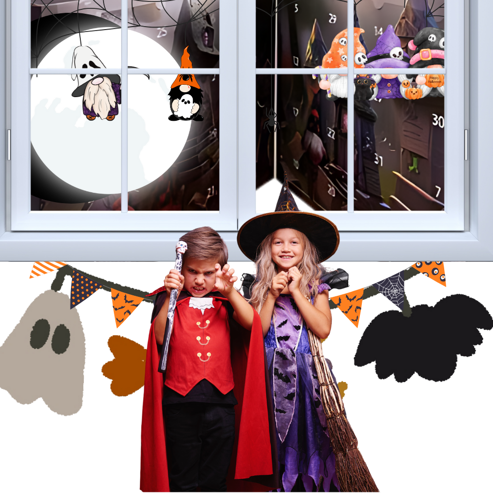 Calendrier de compte à rebours d'Halloween