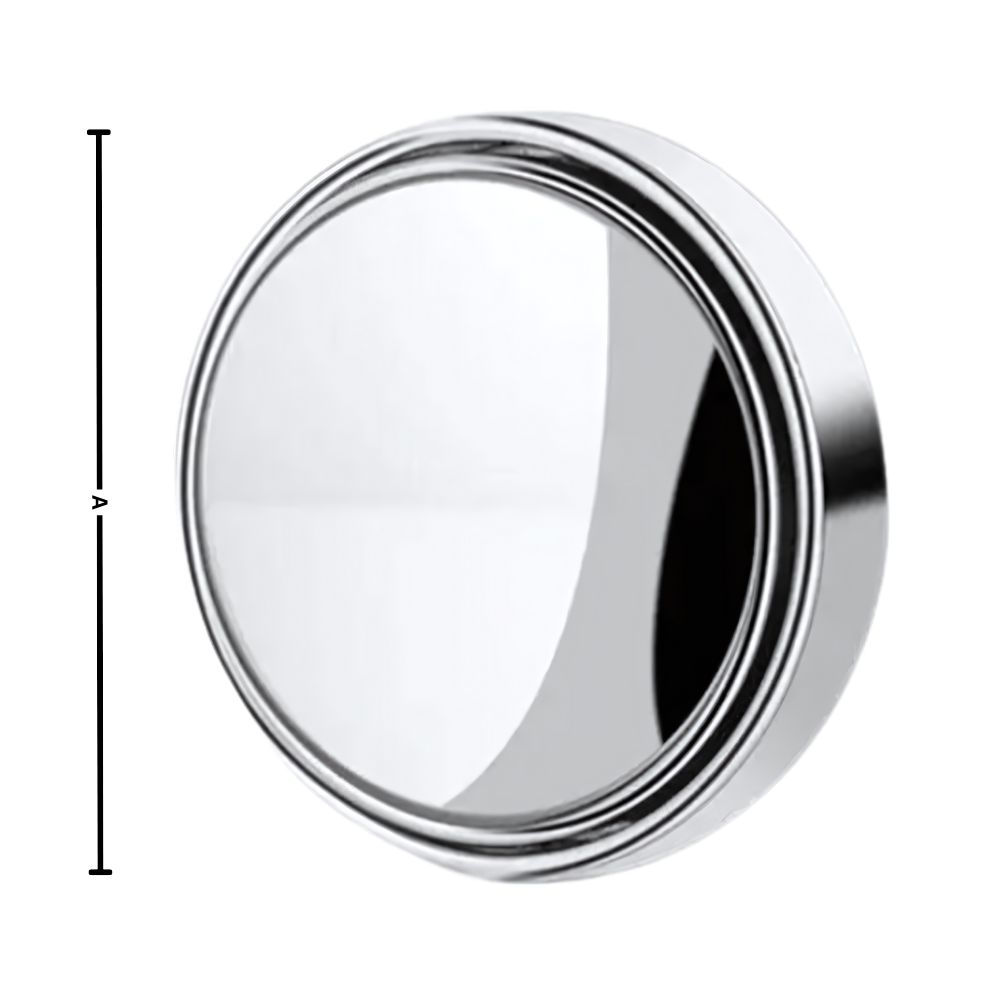 Miroir d'angle mort pour rétroviseur à rotation à 360°