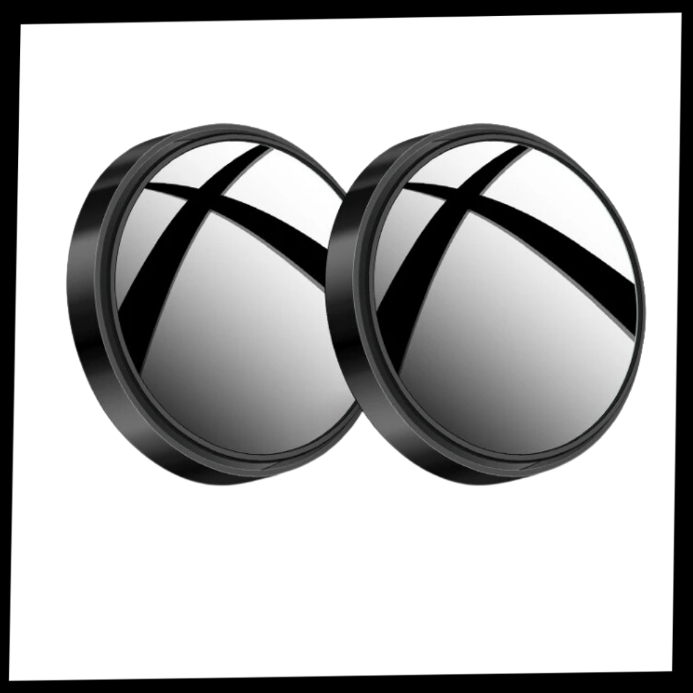 Miroir d'angle mort pour rétroviseur à rotation à 360°
