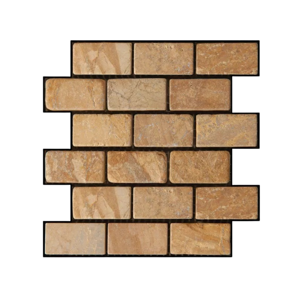 Carreaux muraux en mousse 3D à décoller et à coller