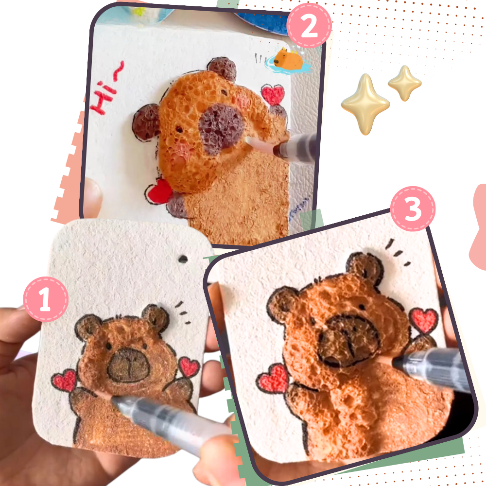 Papier à peindre en mousse 3D