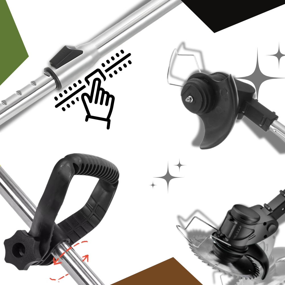 Coupe-bordures sans fil 3 en 1