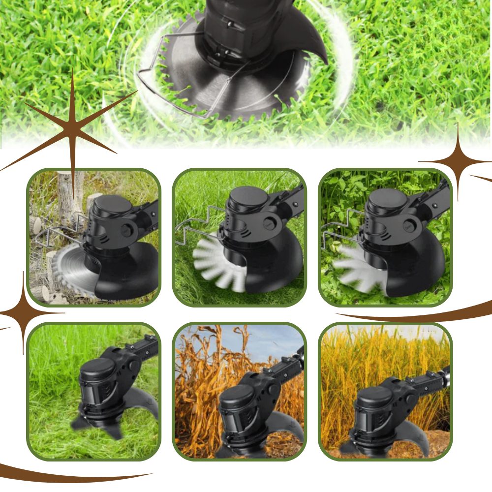 Coupe-bordures sans fil 3 en 1