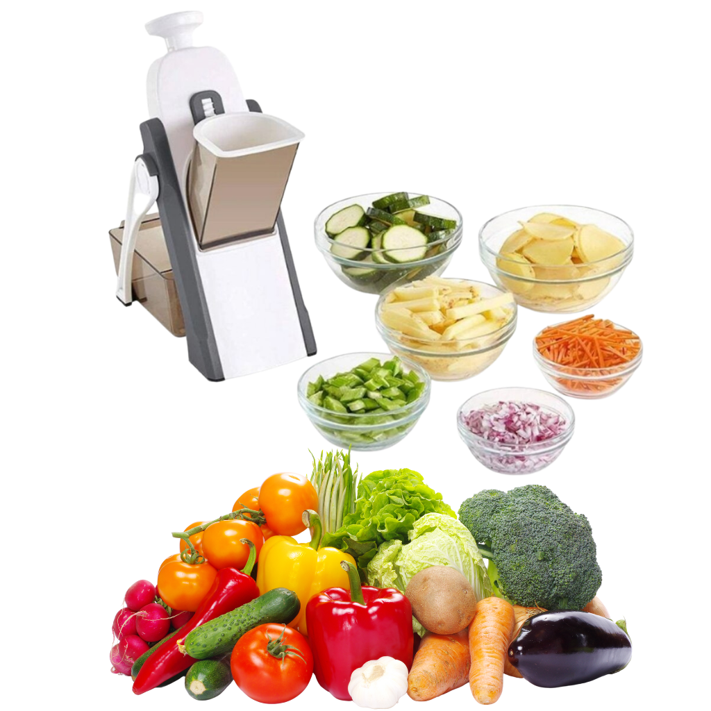 Mandoline verticale 4 en 1