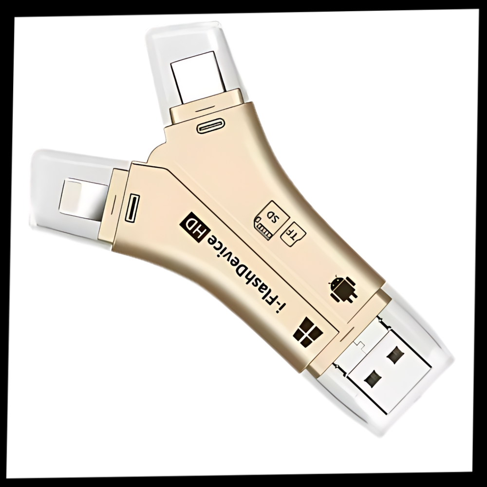 USB 4-en-1 pour téléphones