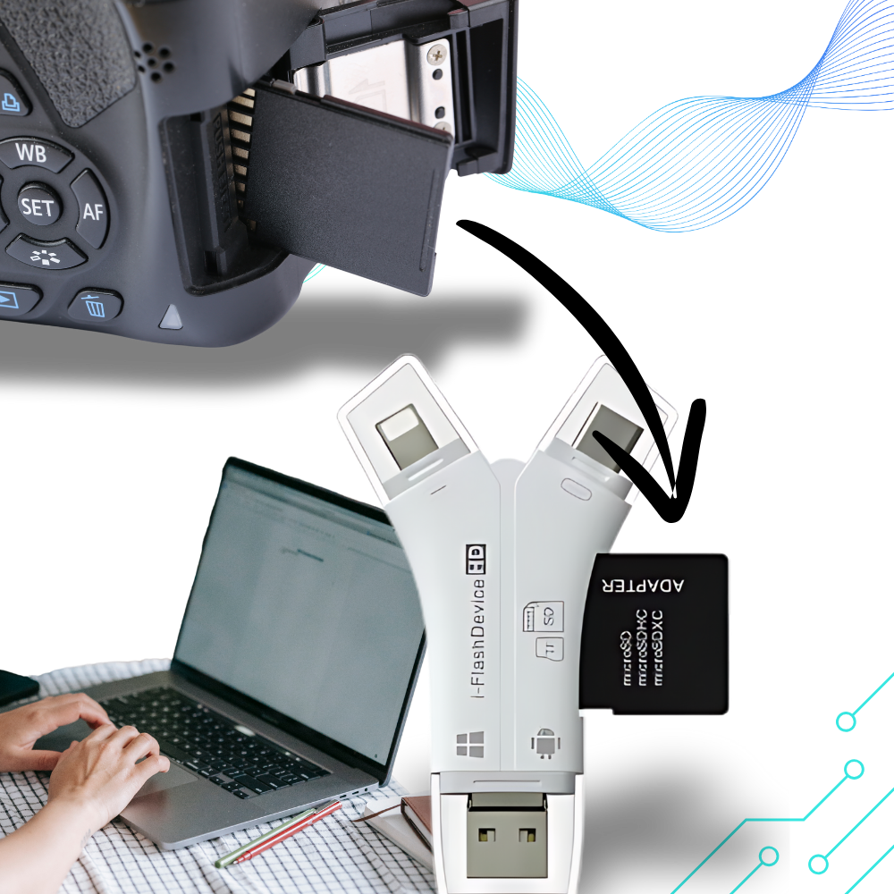 USB 4-en-1 pour téléphones