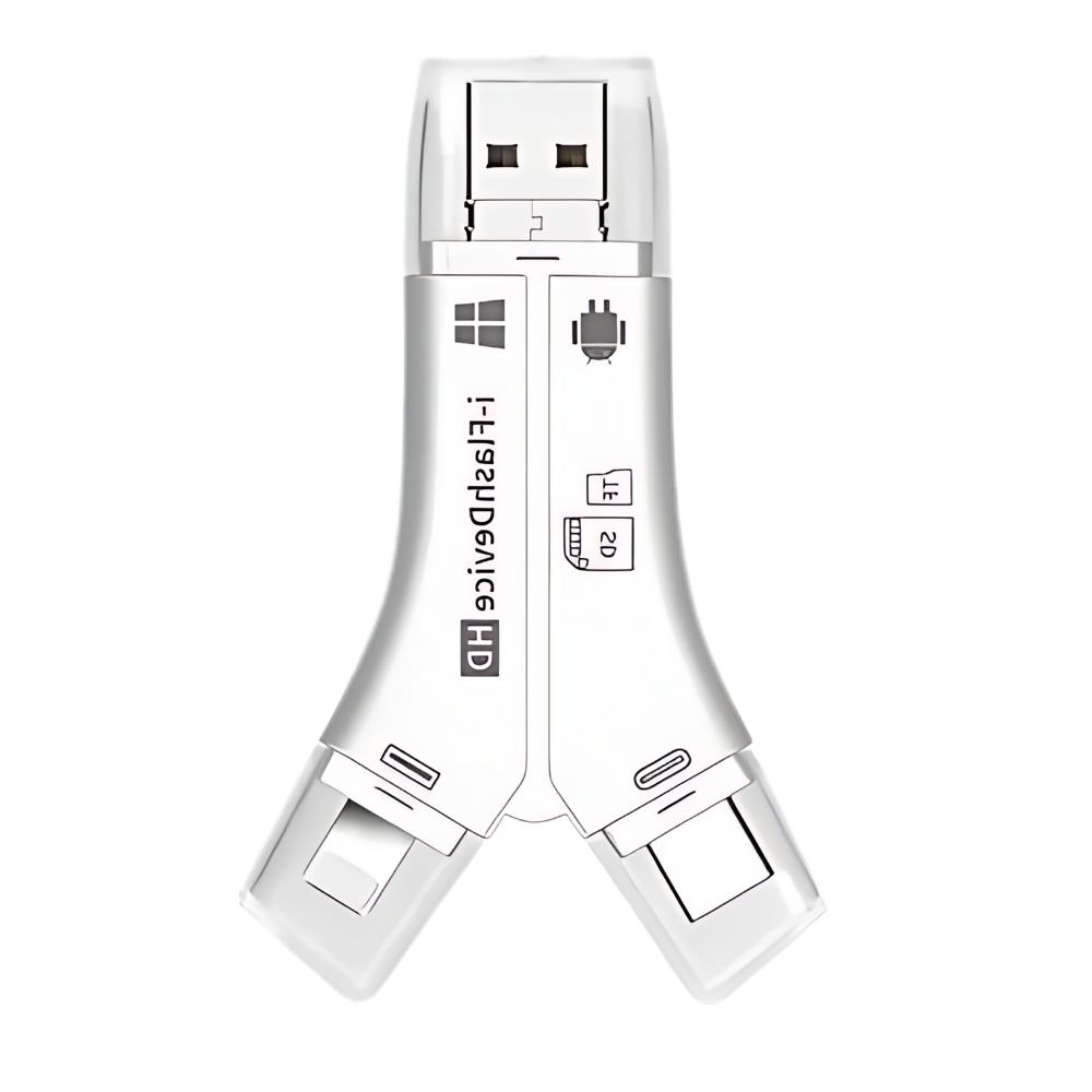 USB 4-en-1 pour téléphones