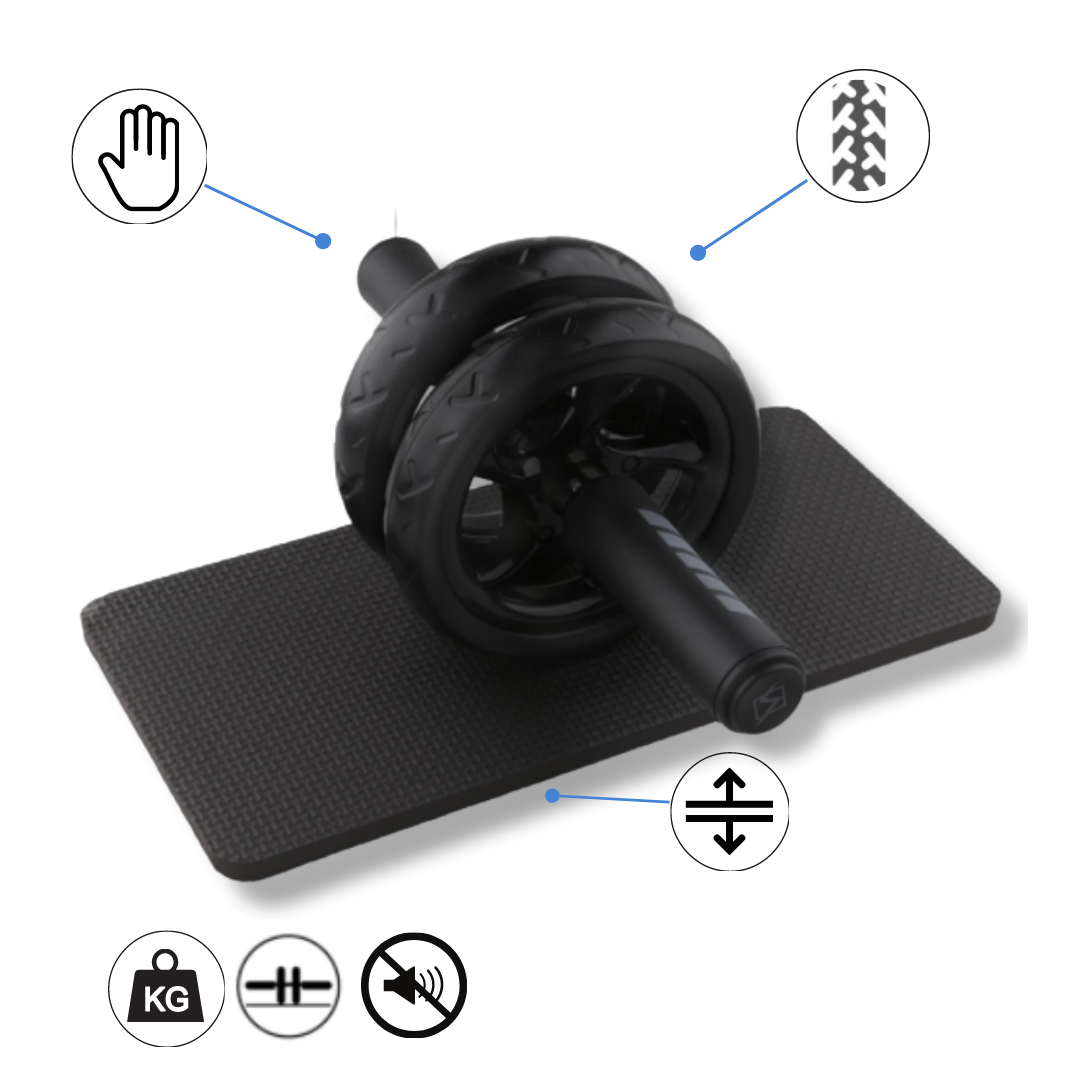 Roulette abdominale fitness