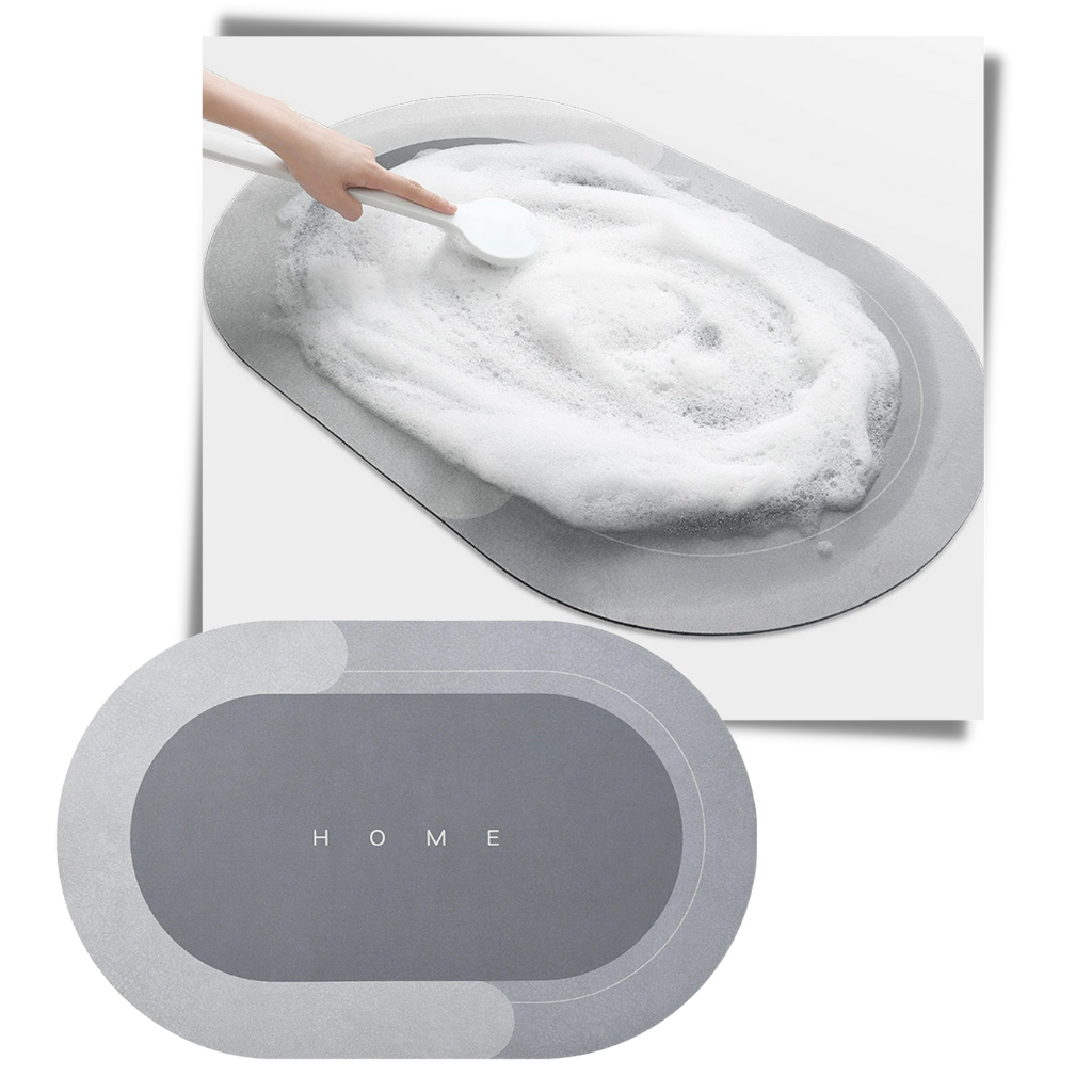 Tapis de sol antidérapant extra absorbant