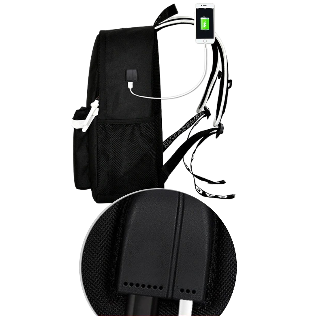 Sac à dos lumineux pour ordinateur portable