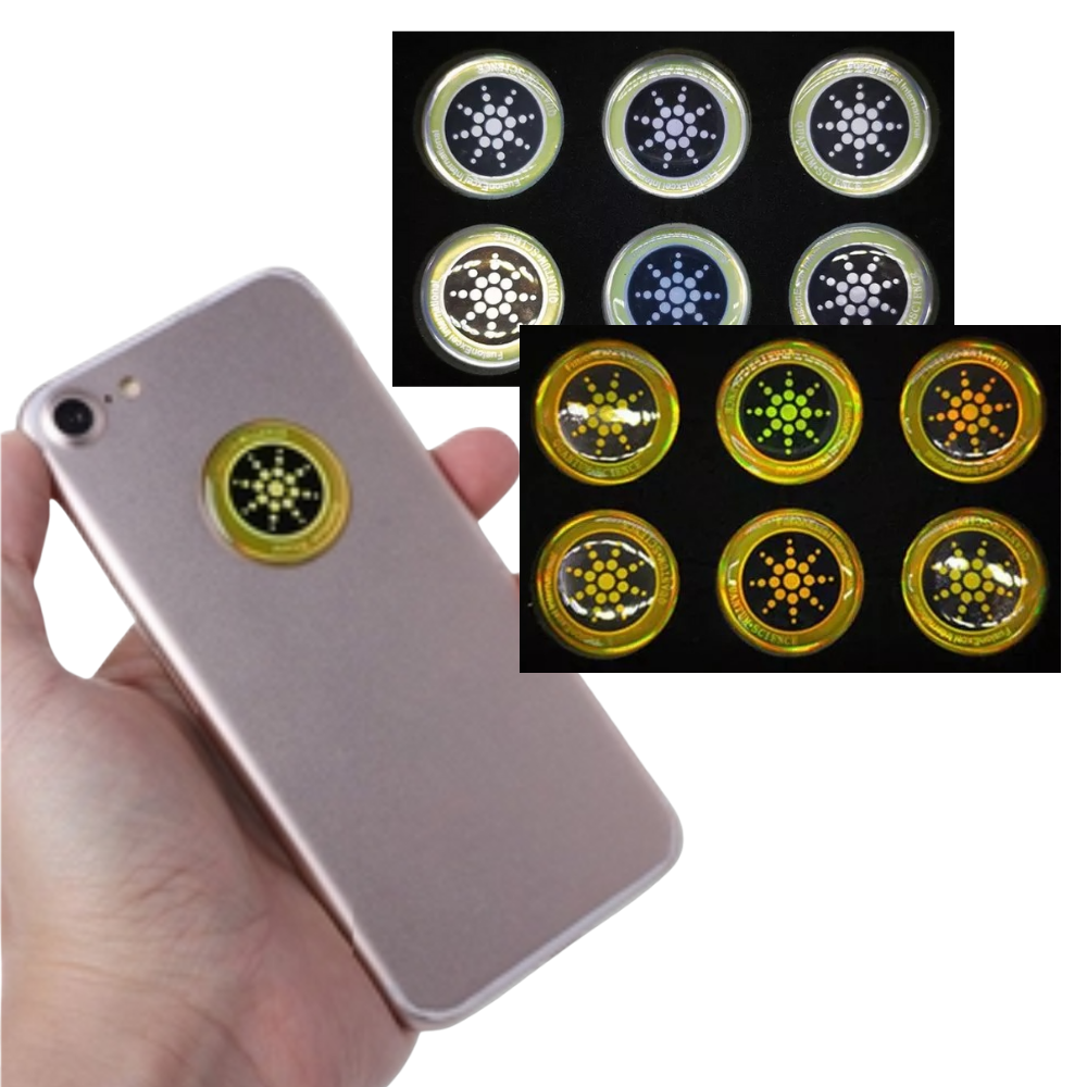 Lot de 6 autocollants anti-radiation