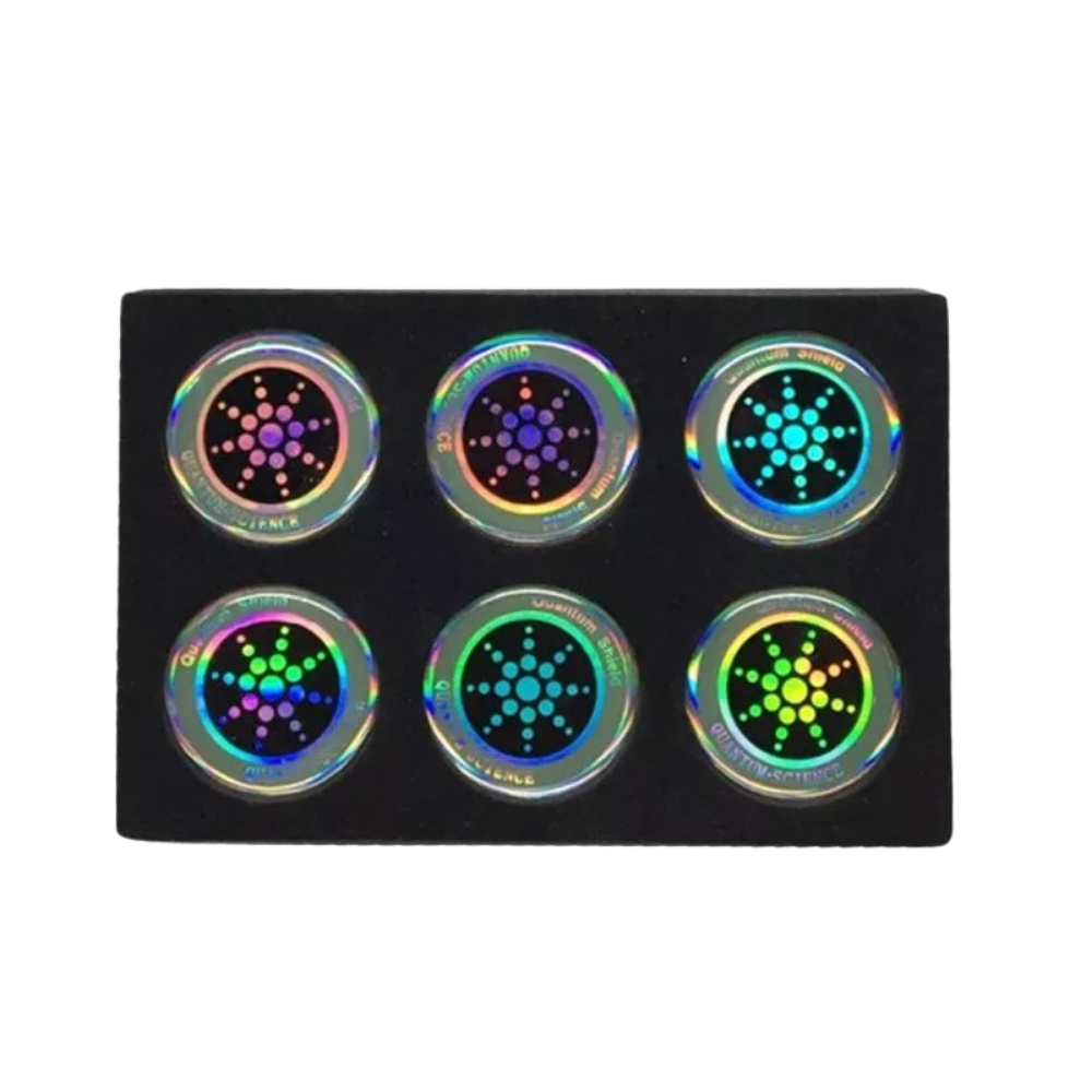 Lot de 6 autocollants anti-radiation