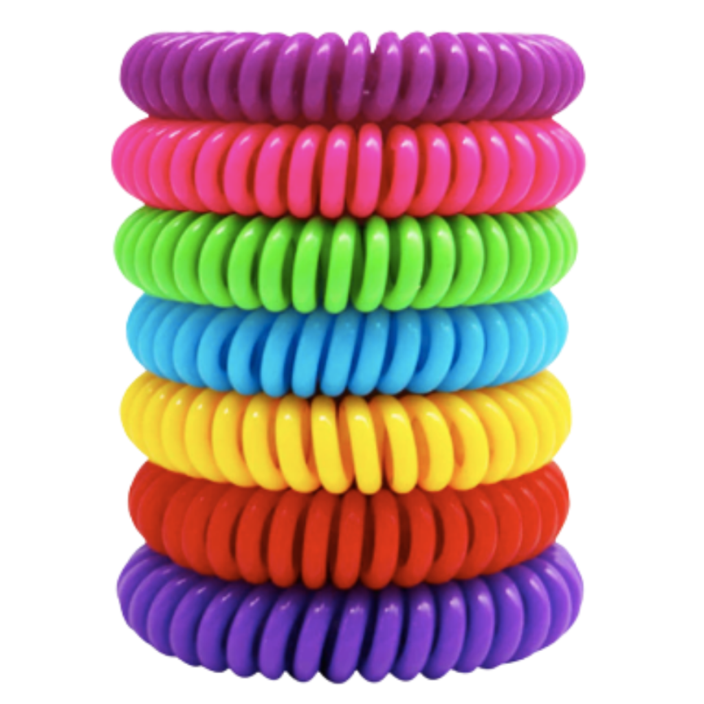 Bracelets anti moustiques (10pcs)