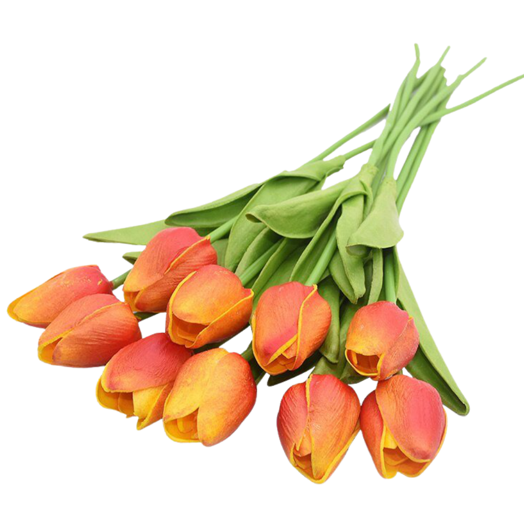 Fleur de tulipe artificielle (10 Pcs)