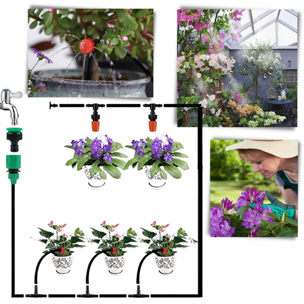 Kit d'irrigation pour jardin