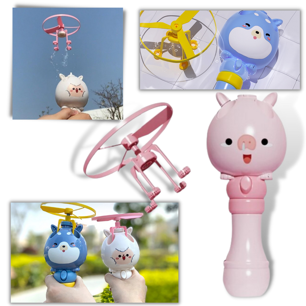 Jouet de machine à bulles 2-en-1