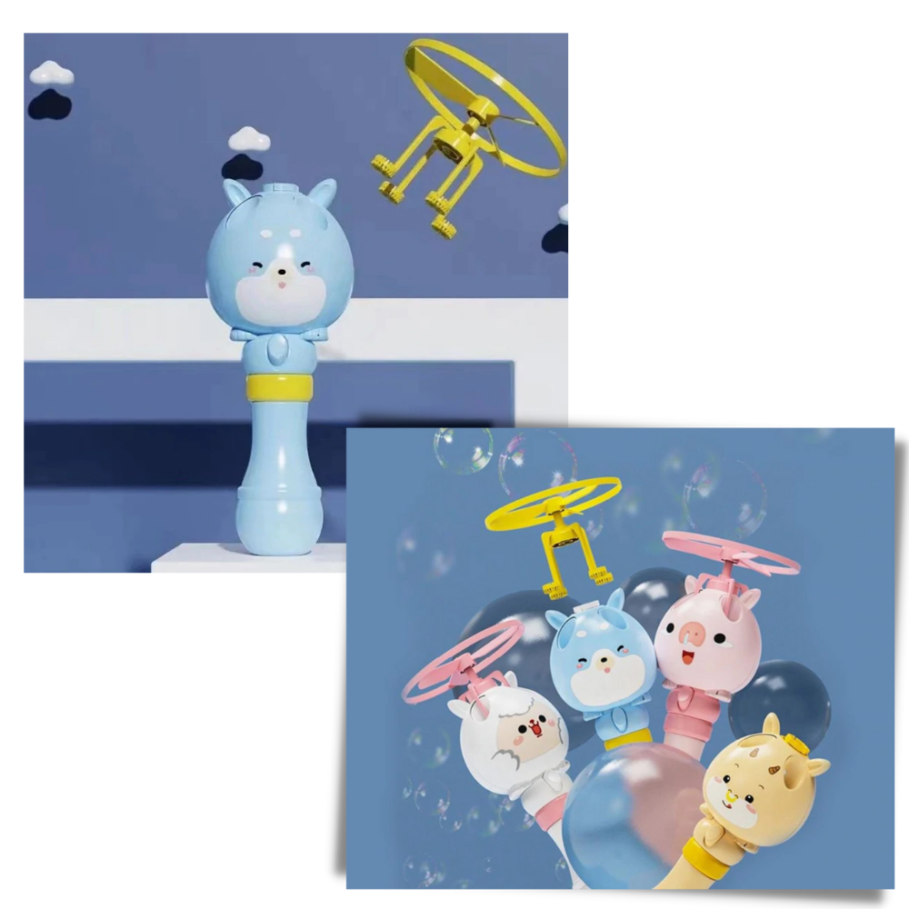 Jouet de machine à bulles 2-en-1