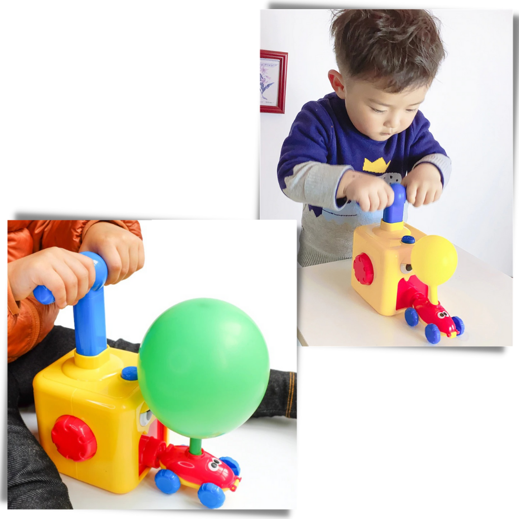 Voiture lanceuse de ballons