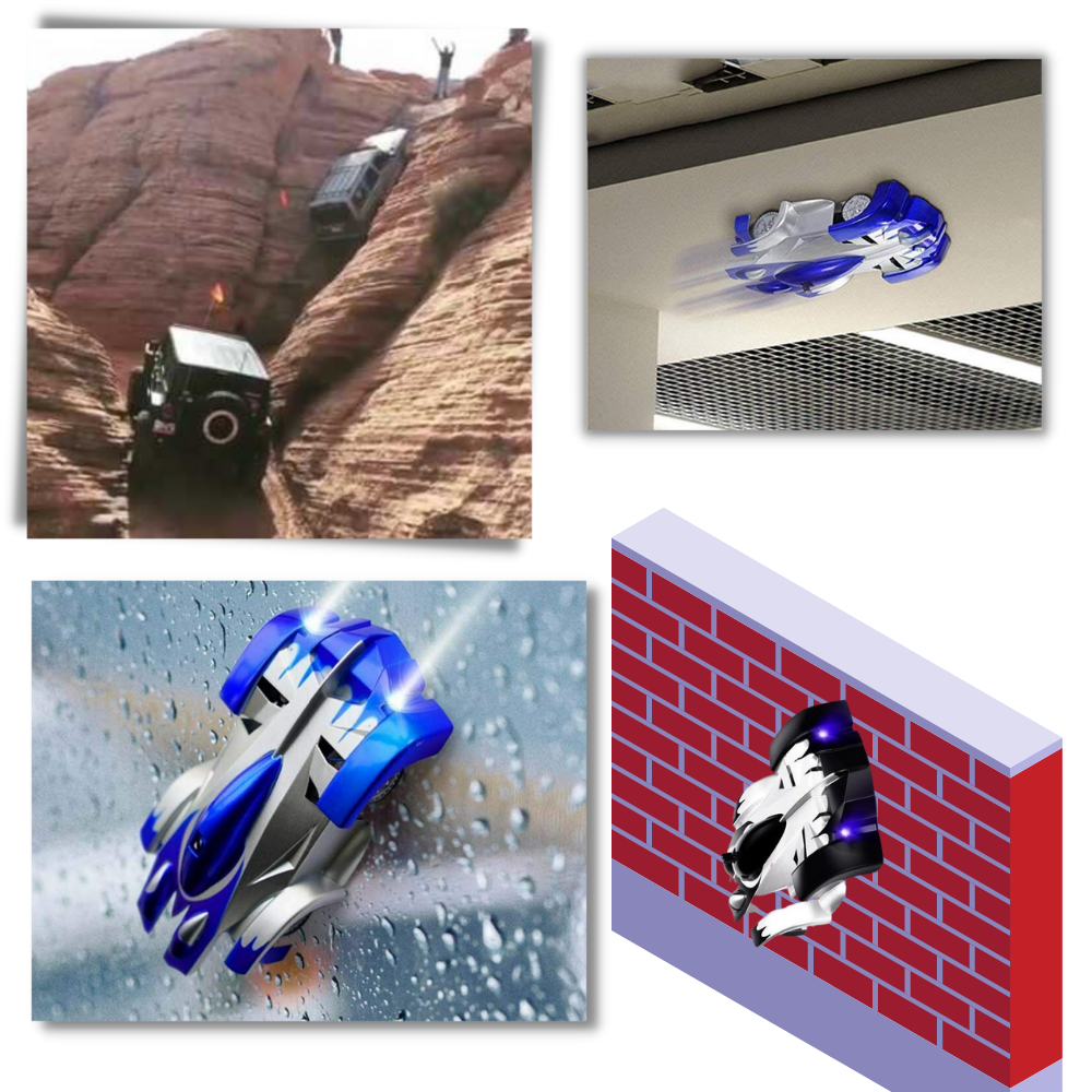 Voiture d'escalade télécommandée