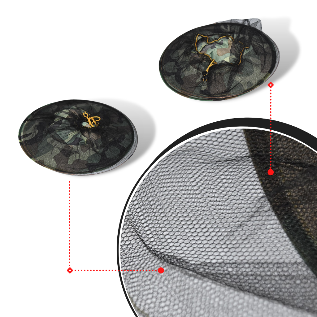 Chapeau d'apiculture camouflage