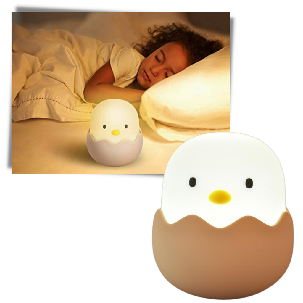 Lampe de nuit en forme de poussin