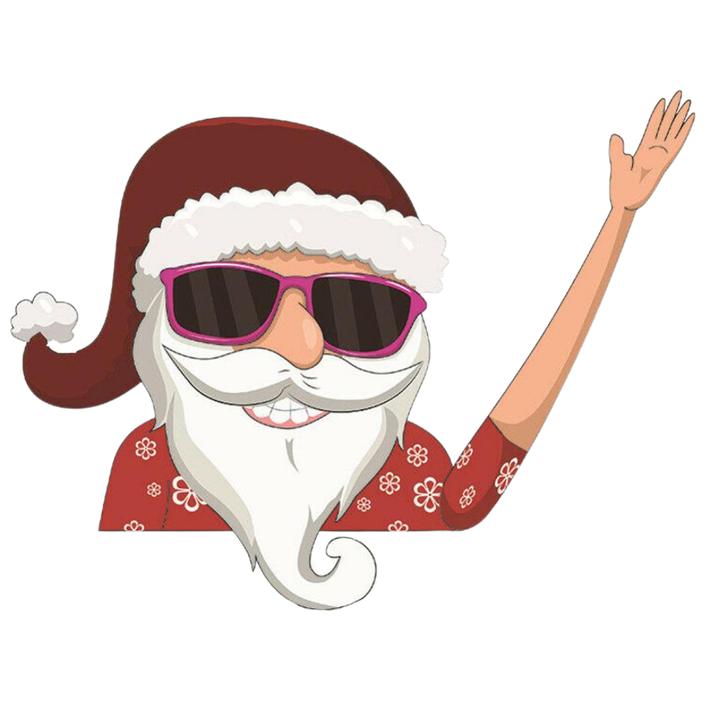 Autocollant de Noël pour essuie glace