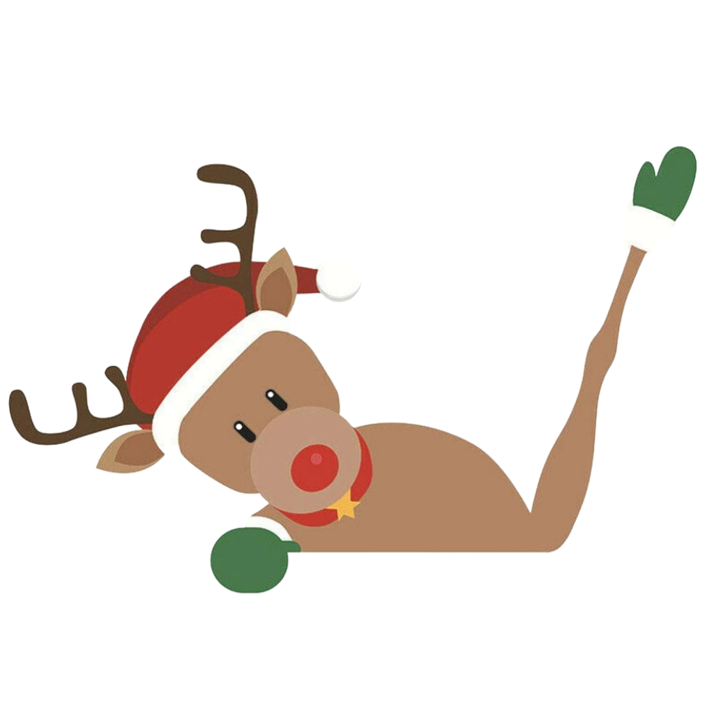 Autocollant de Noël pour essuie glace