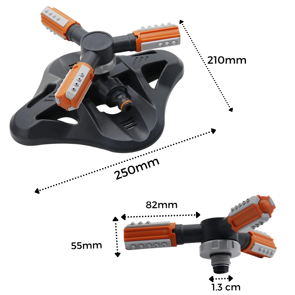 Dispositif d'arrosage réglable à 360