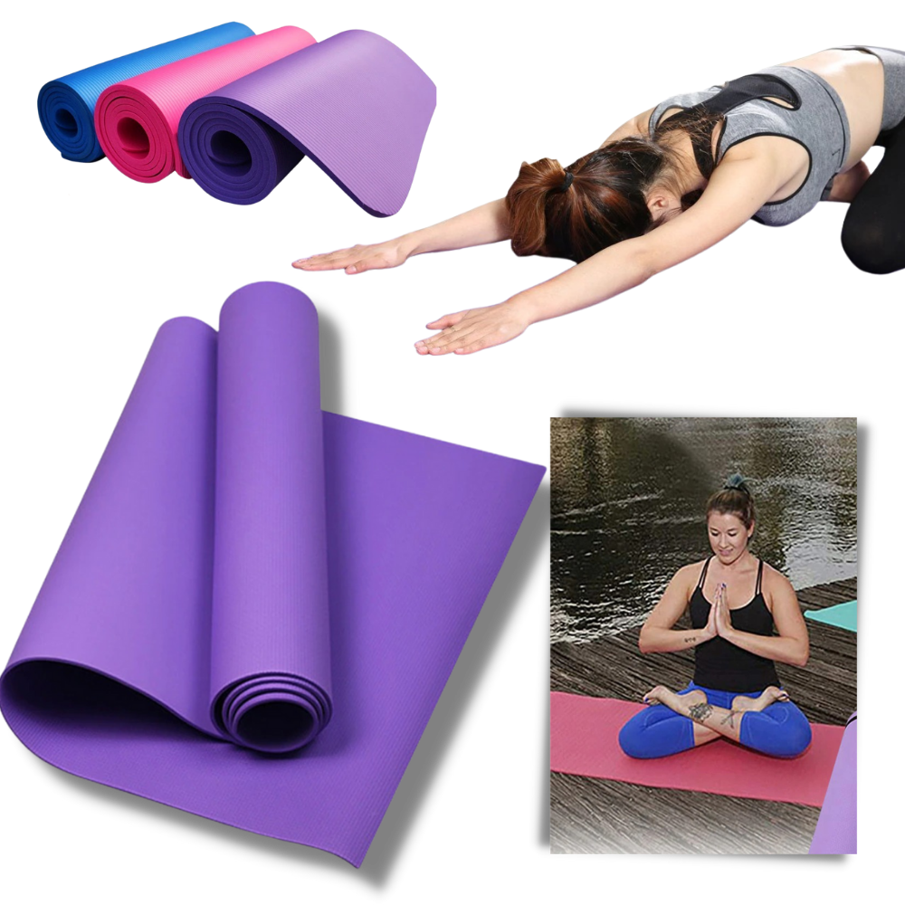Tapis de yoga antidérapant pour voyage