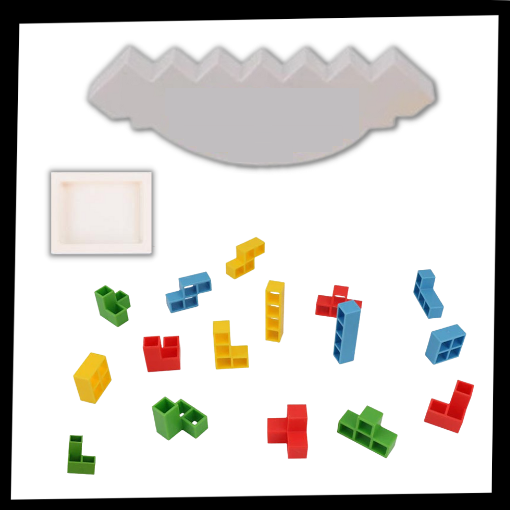 Jouet d'empilage à bascule