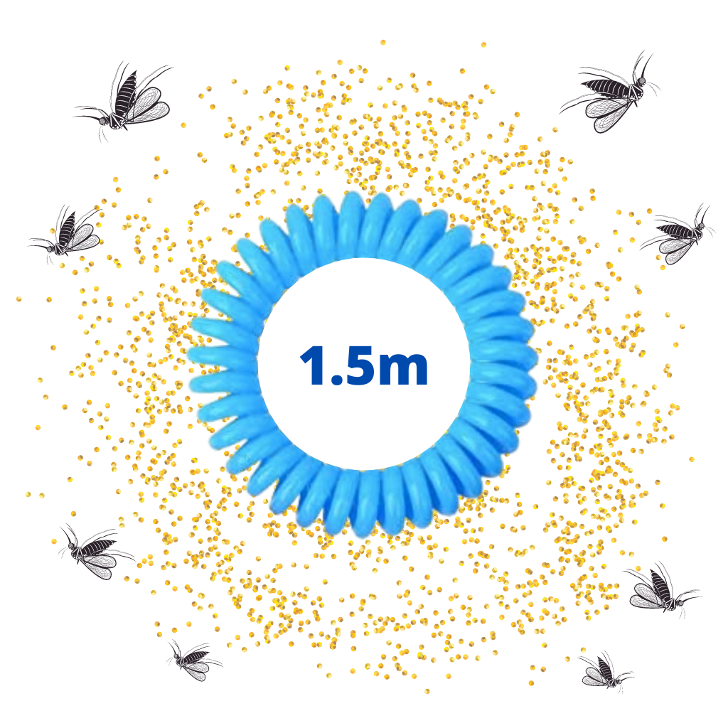 Bracelets anti moustiques (10pcs)