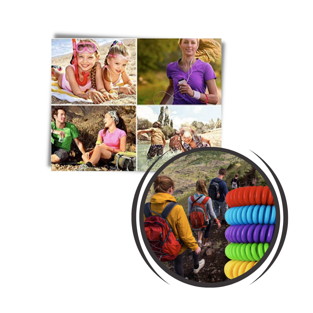 Bracelets anti moustiques (10pcs)