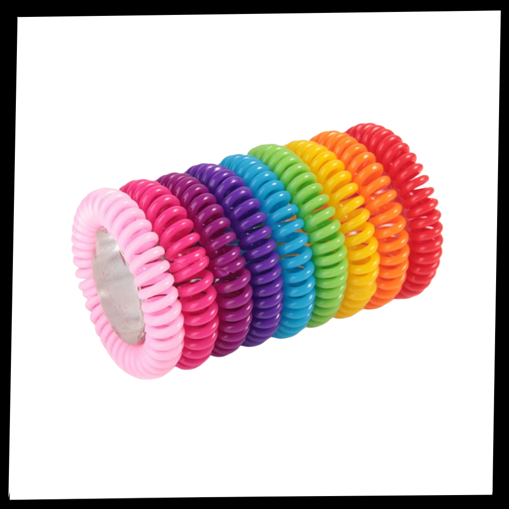 Bracelets anti moustiques (10pcs)