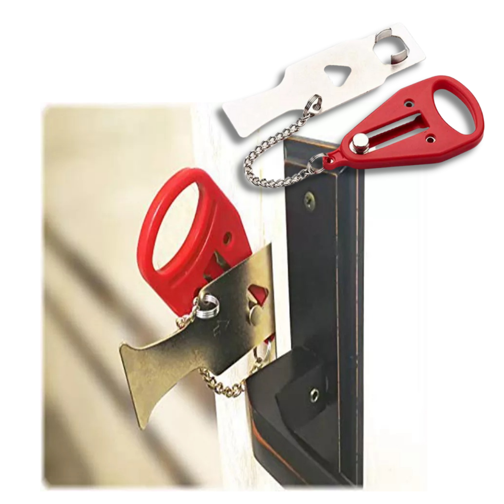 Serrure de porte portative