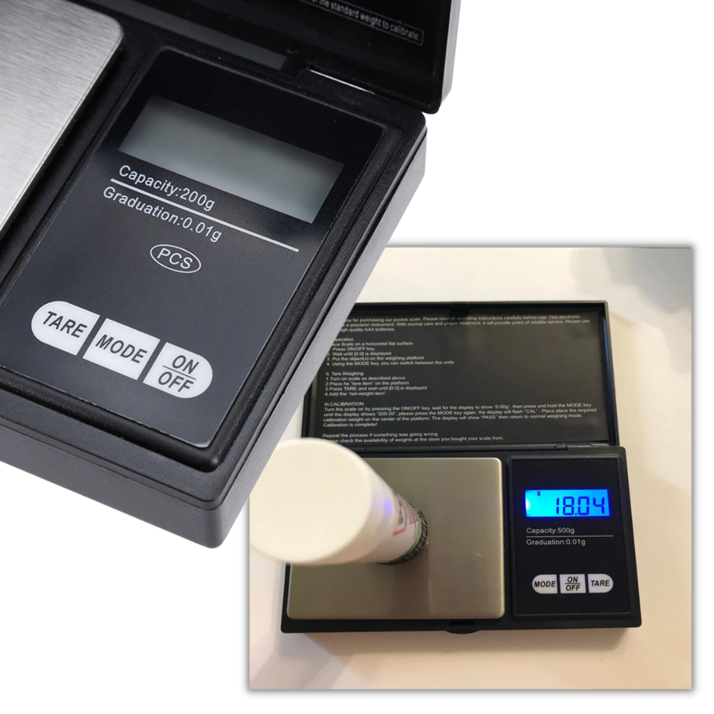 Balance digitale de poche