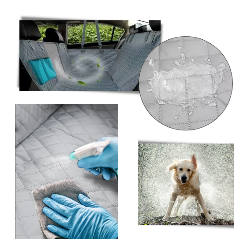 Housse de siège de voiture pour chien