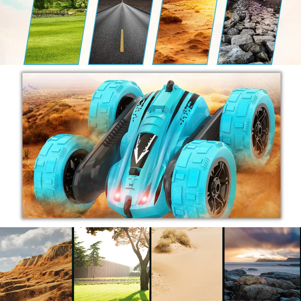 Voiture télécommandée multi directionnelle