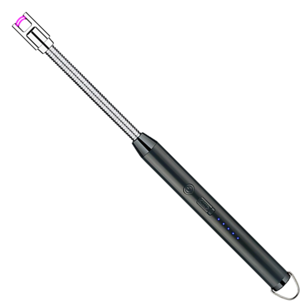 Briquet de cuisine rechargeable et résistant au vent