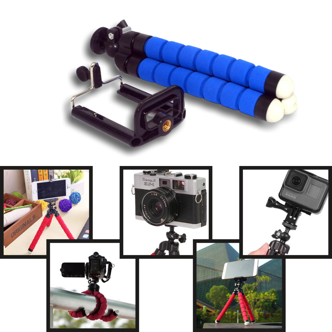 Mini trépied flexible pour téléphone