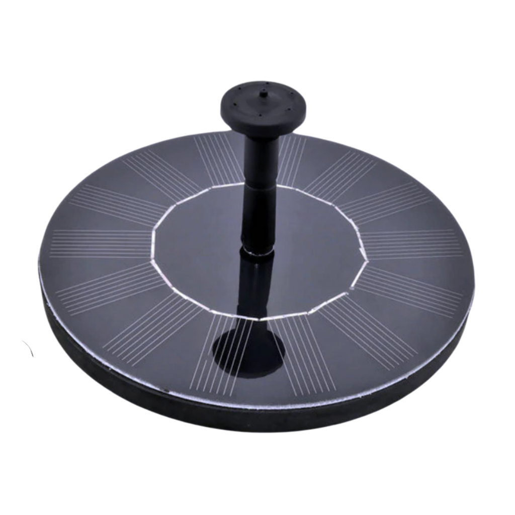 Fontaine flottante à énergie solaire