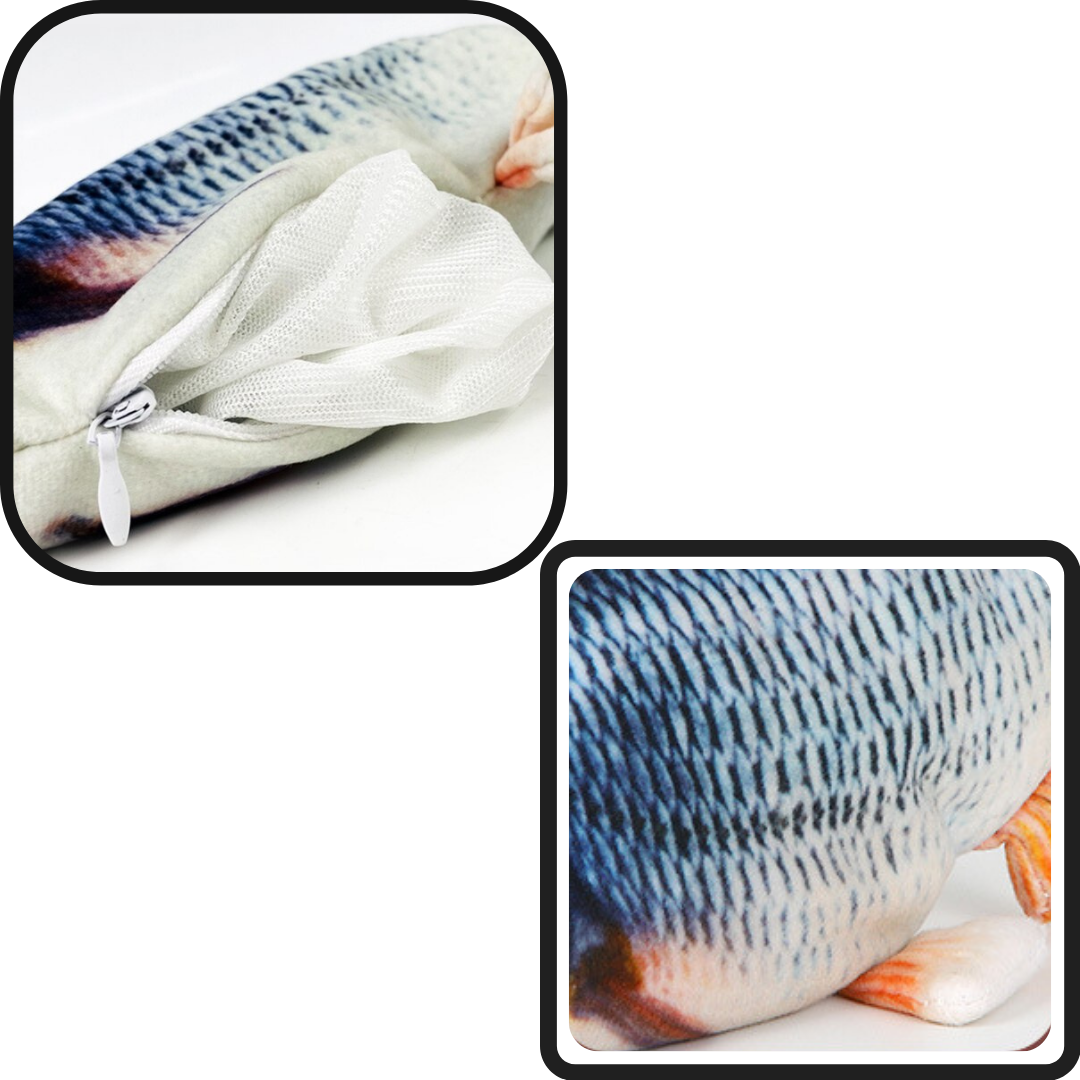 Jouet poisson pour chat