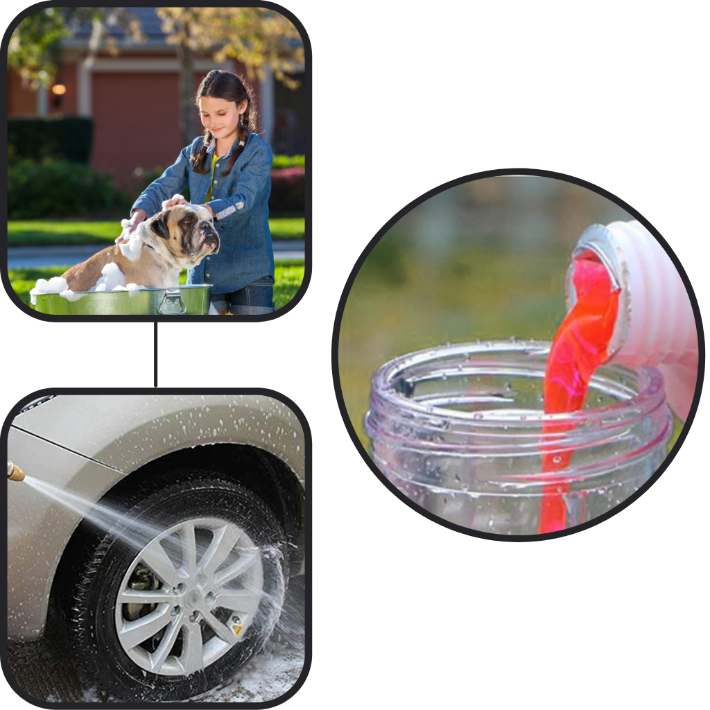 Bouteille de mousse pour laveuse à pression 100ml