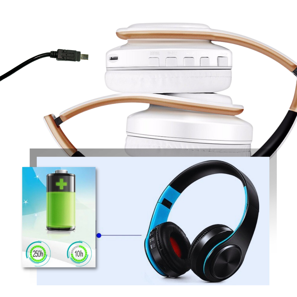 Casque Bluetooth pliable