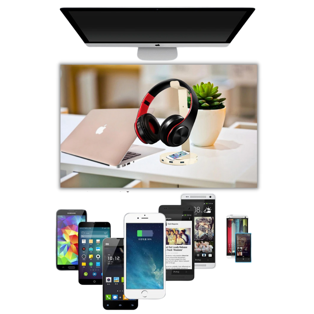 Casque Bluetooth pliable