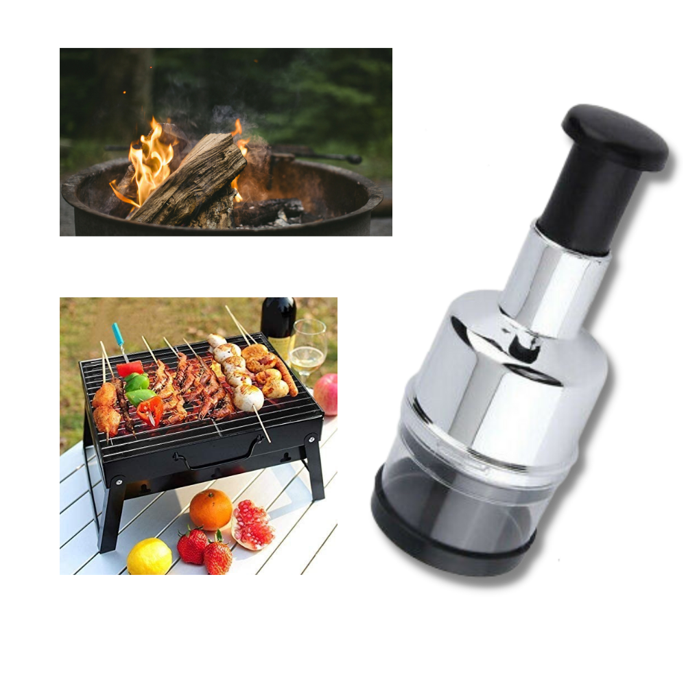 Hachoir à ail en acier inoxydable